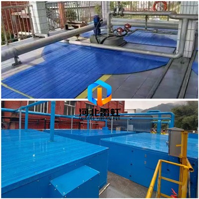 Pultrudēti FRP pārsegi un profili notekūdeņu un notekūdeņu attīrīšanas iekārtām